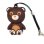 Chiavetta USB TECH ONE TECH TEC5124-16 16 GB USB 2.0 marrone