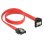 Cavo SATA Delock 0,3 m Maschio/Maschio Nero/Rosso 6 Gb/s