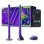 Luce murale intelligente Govee Smart Gaming Light Bars Violetta 24W Wi-Fi/Bluetooth