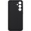 Funda para móvil Samsung Vegan Leather Case Cover PU cuero negra para Galaxy S24