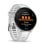 Garmin Forerunner 165 Bluetooth GPS 43mm Grau Weißes Armband Pulsuhr SpO2 5ATM