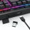 Teclado Redragon K516RGB-PRO Shiva 87 membrana compacto con RGB y triple conectividad