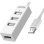 Hub Unitek 4 puertos USB 2.0 480 Mbit/s modelo Y-2146 blanco compacto