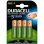 Duracell StayCharged AA Wiederaufladbare Batterien 4er-Pack 2000 mAh NiMH 1,2 V