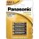 Alkaline-AAA-Batterie Panasonic LR03APB 1,5 V 4 Stück Blau Gold