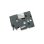 Cinta para Impresora de Etiquetas Brother Gloss Laminated 12mm Rojo/Blanc TZ 8m