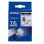 Cinta para impresora de etiquetas Brother Black on White Gloss Laminated Tape 6mm TZ