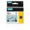 Fitas para impressoras de etiquetas DYMO Rhino 9mm x 1,5m Preto sobre branco