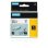 Fitas para impressoras de etiquetas DYMO Rhino 9mm x 1,5m Preto sobre branco
