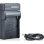 Cargador de baterías Duracell DRS5960 USB para Sony NP-F550 Negro