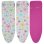 Funda para tabla de planchar Leifheit Cotton Classic Universal Algodón Estampado floral 1400 x 450 mm