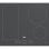 Placa de Inducción Beko HII64200FMTZG 60 cm 4 Zonas Integrado Gris