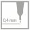 STABILO Creative Set ARTY Finstifter 24-teilig Multifarben
