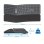 Teclado Ewent EW3288 inalámbrico ergonómico curvado multiconexión Bluetooth