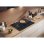 Piastra a gas Haier Series 2 HAVG75TBPB 5 fuochi 75 cm integrata nera