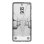 Custodia per cellulare Urban Armor Gear Scout Cover Trasparente Bianco per Galaxy S26