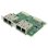 Carte Réseau Intel AXX4GBIOMOD2 PCI Express 1000 Mbit/s Quad-Port Verte