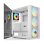 Boîtier PC Savio Raptor X1 ARGB Verre Trempé Blanc Midi Tower