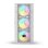 Boîtier PC Savio Raptor X1 ARGB Verre Trempé Blanc Midi Tower