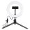 Lámpara de Aro LED Puluz PKT3073B 20 cm con Soporte para Móvil