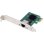 Tarjeta de Red Lanberg PCE-25GB-001 PCIe 2,5 Gbit/s Verde Metálico Low Profile