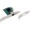 Tarjeta de Red Lanberg PCE-25GB-001 PCIe 2,5 Gbit/s Verde Metálico Low Profile