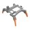 Soporte de aterrizaje Sunnylife A3S-LG909-C para DJI Air 3S/Air 3 naranja