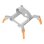 Soporte de aterrizaje Sunnylife para DJI Mini 4 Pro N4P-LG700-C Naranja