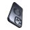 Funda McDodo PC-4933 rigide avec support et MagSafe noire pour iPhone 16 Pro Max
