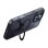Funda McDodo PC-4932 rigide avec support et MagSafe noire pour iPhone 16 Pro