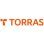 Capa para telemóvel Torras Pstand Spin resistente com suporte giratório preta para iPhone 16 Plus