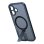 Funda para móvil Torras Pstand Spin resistente con soporte giratorio negra para iPhone 16