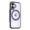 Funda para móvil Torras Ostand R Fusion rigide magnétique noire pour iPhone 16 Plus