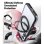Funda para móvil Torras Ostand R Fusion Magnética Preta para iPhone 16