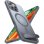 Funda para móvil Torras Pstand Series Carcasa Protectora TPU Gris para iPhone 16 Plus