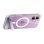 Funda para móvil Torras Pstand Series Transparente con soporte magnético para iPhone 16 Plus