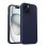 Funda para móvil Aukey PC-GJ10B Silicona Médica Azul para iPhone 15 Plus con MagSafe