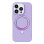 Funda para móvil Joyroom PN-15L2 Dancing Circle Silikon Lila mit MagSafe für iPhone 15 Pro