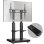 Onkron Soporte Tv Ruedas 50-120 Pulgadas, Carga Total Hasta 125 Kg, Vesa 200x200-900x800 Mm, Eléctrico, Altura Ajustable Con Control Remoto, Soporte Tv Pie Móvil, Motorizado, Negro Ts2811e-b