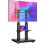 Onkron Soporte Tv Ruedas 50-120 Pulgadas, Carga Total Hasta 125 Kg, Vesa 200x200-900x800 Mm, Eléctrico, Altura Ajustable Con Control Remoto, Soporte Tv Pie Móvil, Motorizado, Negro Ts2811e-b