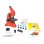 Microscope Levenhuk Rainbow 50L PLUS Orange Kit Expériences Ergonomique