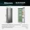 Frigorífico Combi Hisense RL3K370SAIE1 Total No Frost 185,6cm 372L E Acero inoxidable WiFi
