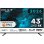 Nilait Prisma 43UD7004SWOS 43" LED UHD 4K Smart TV WEBOS+Nilait Harmony Sound bar Barra de sonido 2.0 60W blanca