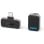Microfone GoPro Kit sem fios USB com receptor USB-C e acessórios