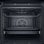 Horno Multifunción Whirlpool WOI4S8CM1SXA 73L 60cm Catalítico A+ Vapor Grill Negro Inox