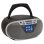 Radio CD Aiwa Bluetooth 5.0 USB FM Draagbaar 2,4" TFT Zilver 6W RMS