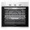 Horno Multifunción Infiniton 60L 60cm Limpieza Manual A con AirFryer y Grill Acero Inoxidable