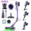 Aspiradora sin Cable Blossom DSV112A 550W 65 min Pantalla Táctil Morado