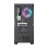 Caixa PC Darkflash DS900WD Preta + 4 Ventoinhas ARGB