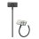 Soporte flexible para móviles Telesin negro con imanes